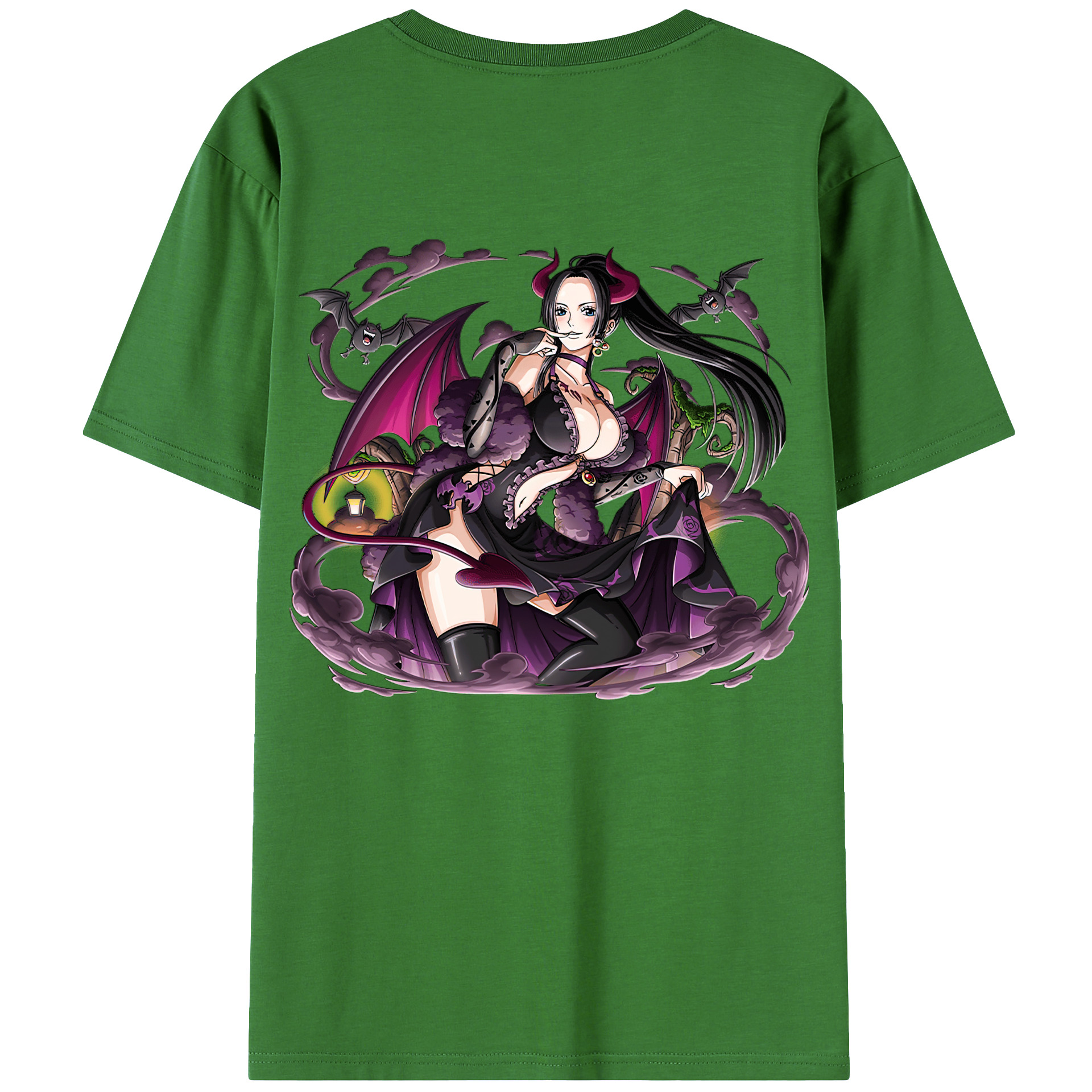 ワンピース ボア・ハンコック ONE PIECE Boa·Hancock レディース半袖Tシャツ(バックプリント)